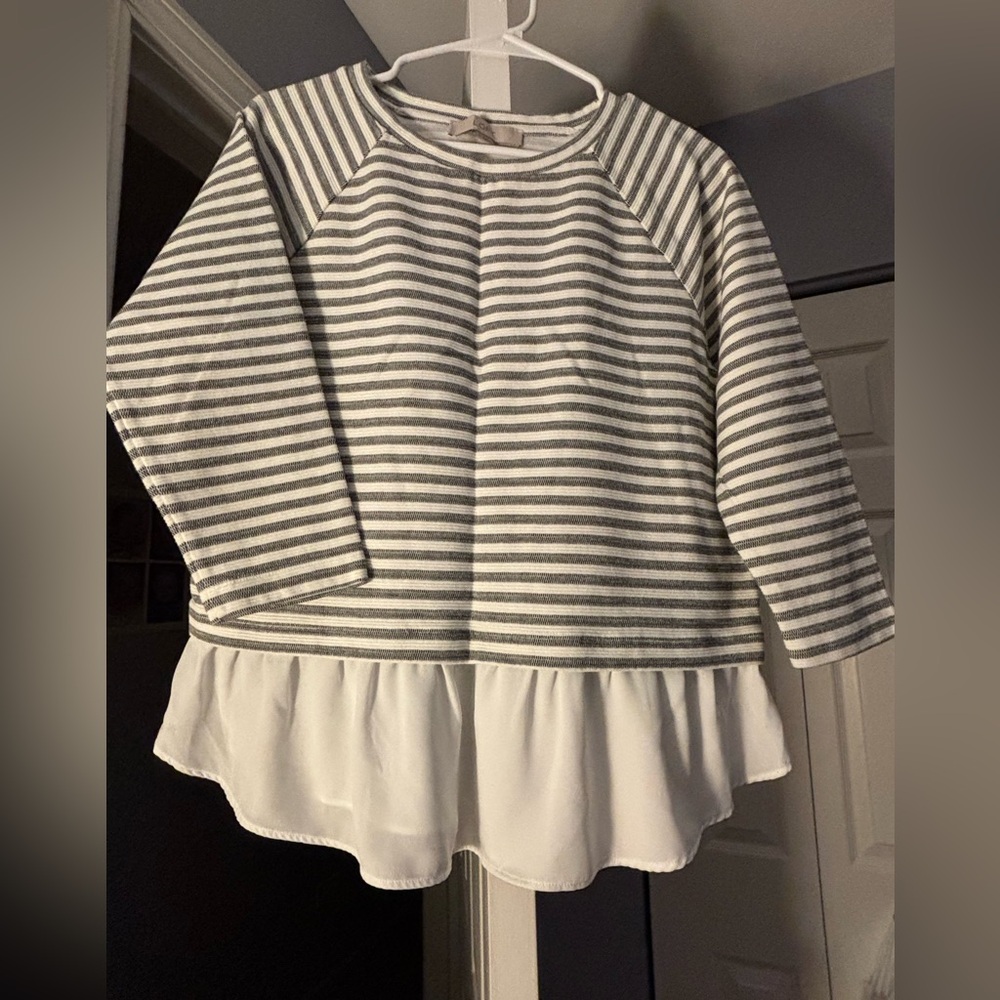 LOFT Women's Striped Top - M